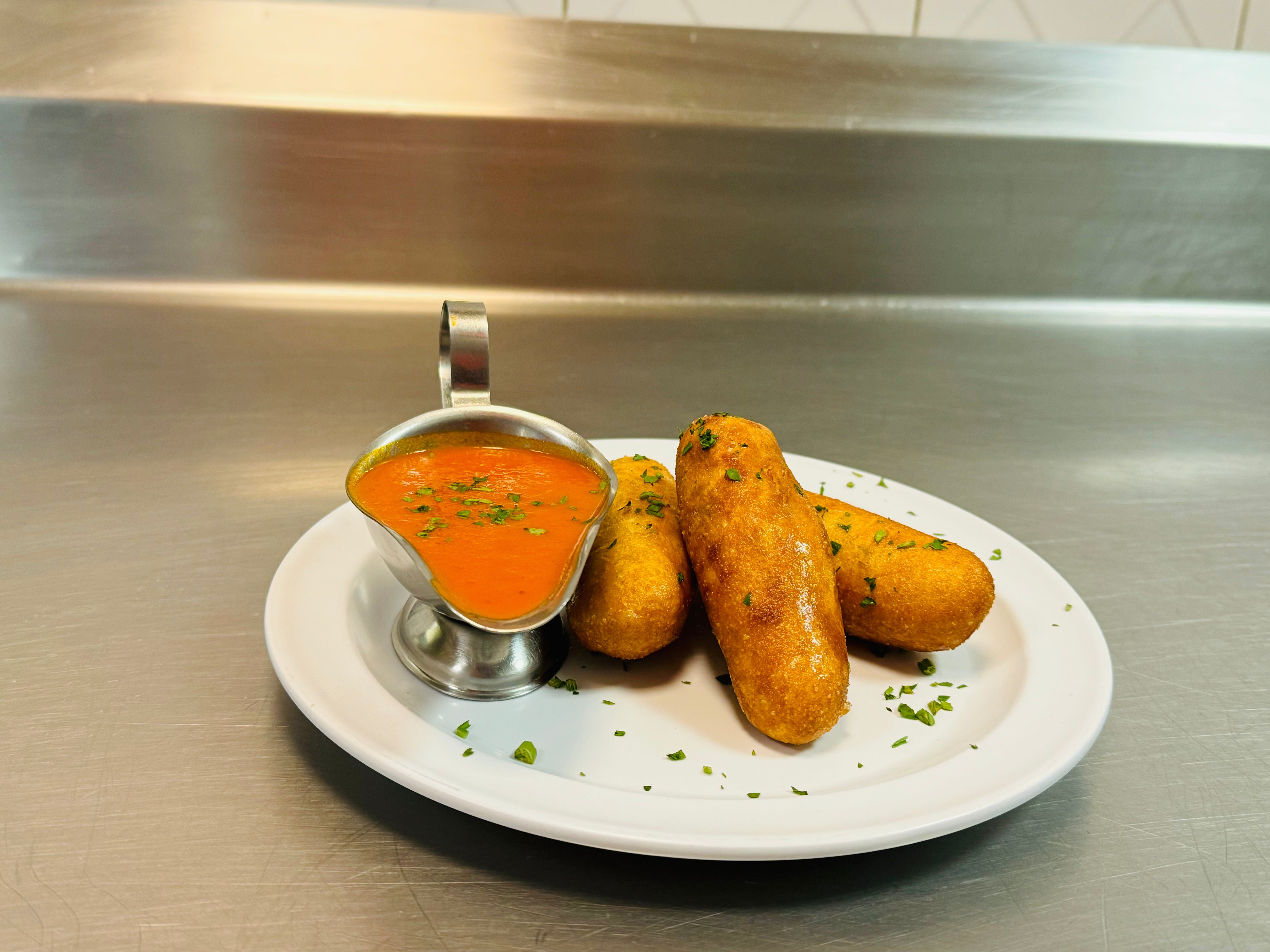 Cheesesteak Egg Rolls.