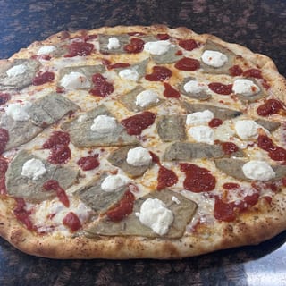 Eggplant Rollatini Pizza