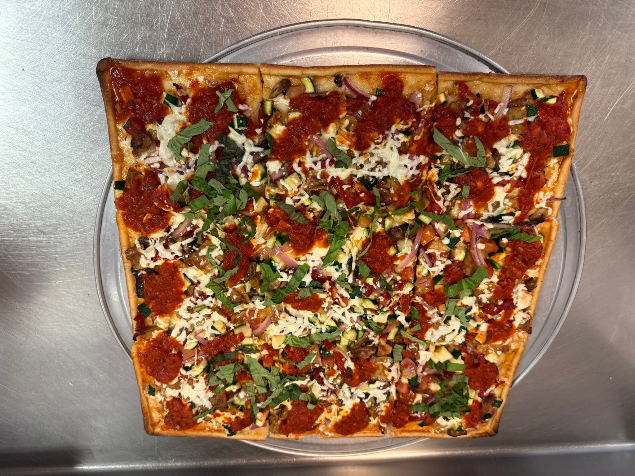 Grandma Special Pizza.